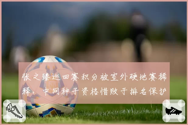 张之臻巡回赛积分被室外硬地赛稀释，中网种子资格惜败于排名保护球员遭主场球迷炮轰