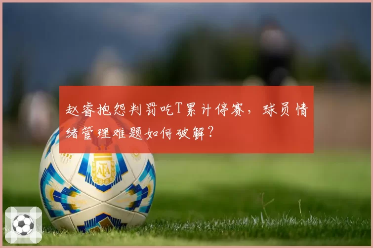 赵睿抱怨判罚吃T累计停赛，球员情绪管理难题如何破解？